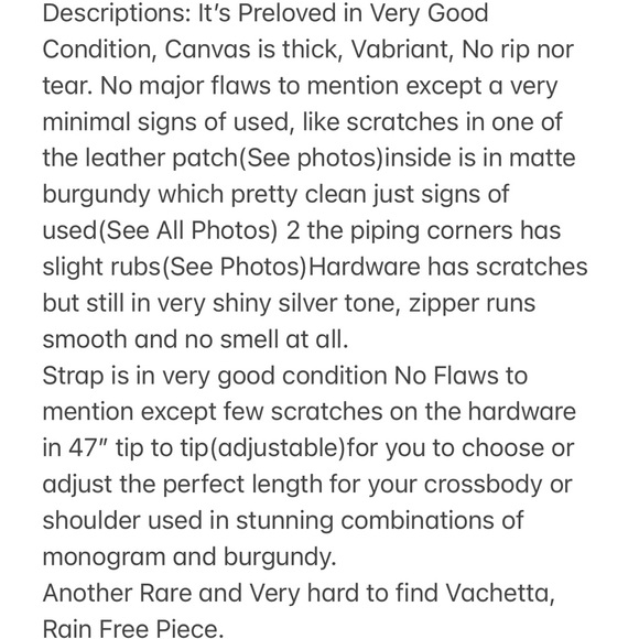 Monogram Shine Doc PM Bordeaux - Picture 16 of 16